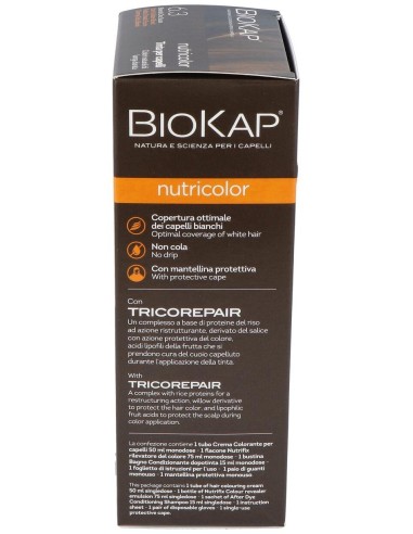 Nutricolor 6.3 Rubio Dorado Oscuro 140 ml      de Biokap