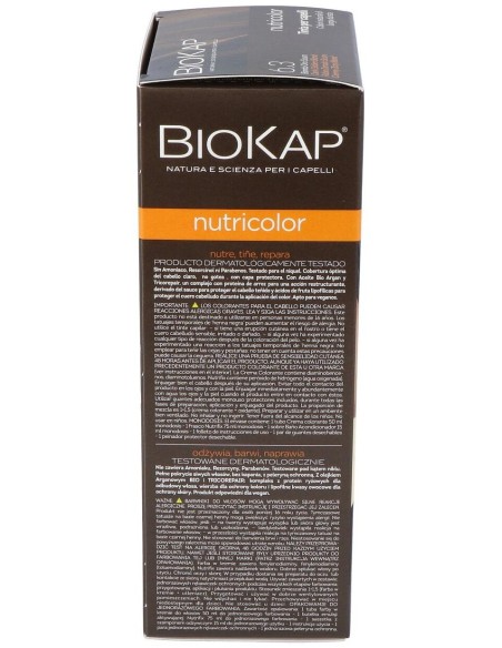 Nutricolor 6.3 Rubio Dorado Oscuro 140 ml      de Biokap