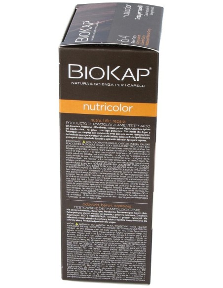 Nutricolor 6.40 Cobrizo Curry 140 ml      de Biokap