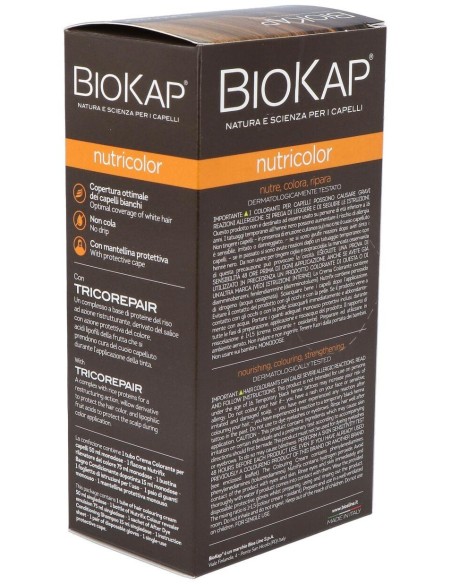 Nutricolor 7.3 Rubio Dorado 140 ml      de Biokap