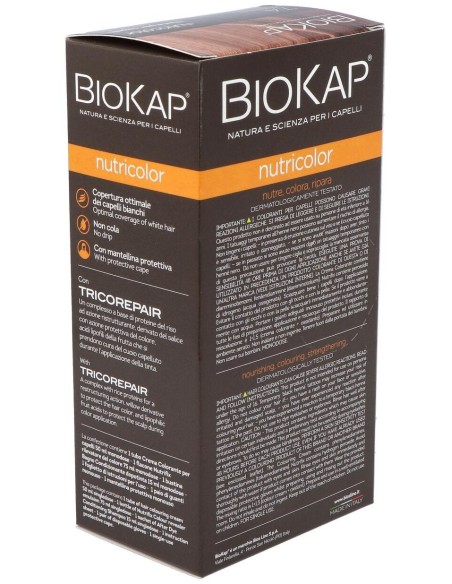 Nutricolor 7.4 Rojo Cobrizo 140 ml      de Biokap