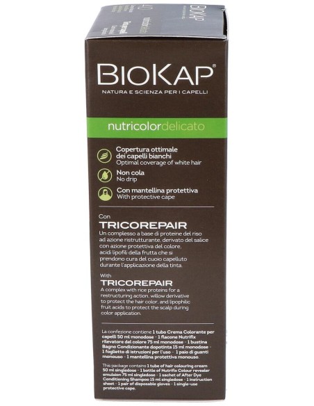 Delicato 4.00 Castaño Natural 140 ml      de Biokap