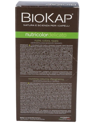 Tinte Castaño Avellana 140Ml. 5.05 Delicato de Biokap