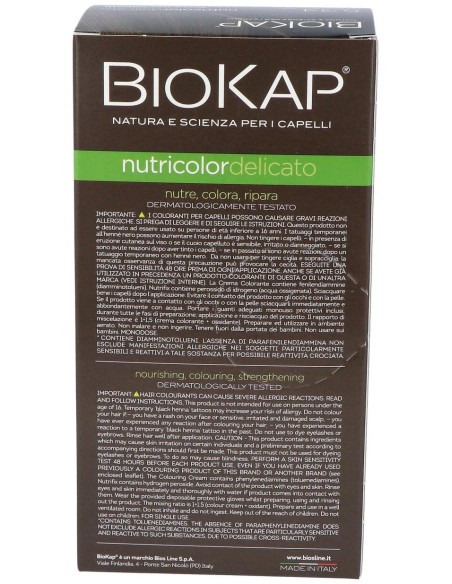 Delicato 5.34 Castaño Miel Claro 140 ml       de Biokap