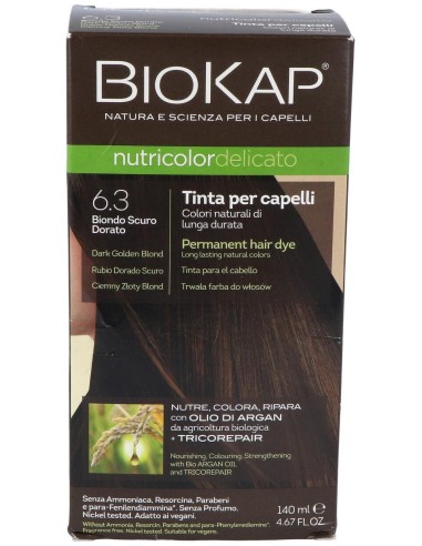 Delicato 6.30 Rubio Dorado Oscur 140 ml      de Biokap