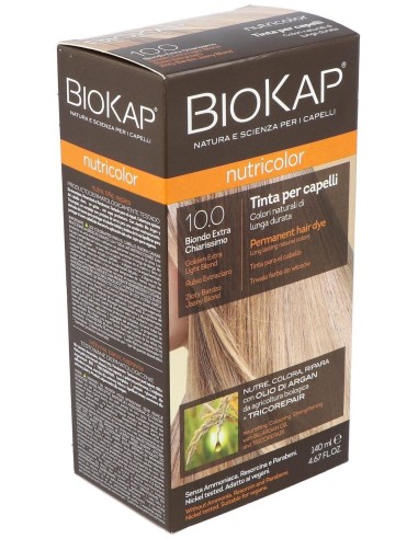 Nutricolor 10.0  Rubio Extra Claro 140 ml      de Biokap
