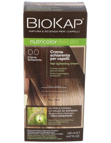 Delicato 0.0 Crema Decolorante 140 ml de Biokap