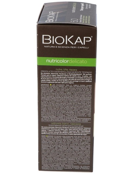 Delicato 5.00 Castaño Claro Natural 140 ml            de Biokap