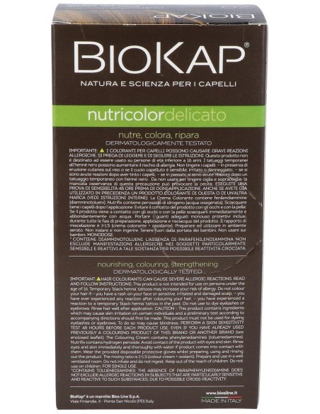 Delicato 7.00 Rubio Medio Natural 140 ml      de Biokap