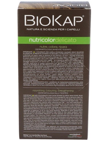 Delicato 8.03  Rubio Claro Natural 140 ml                 de Biokap