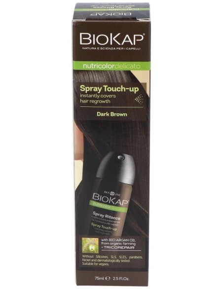Spray Touchp-Up Castaño Oscuro de Biokap
