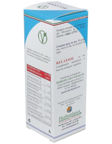 Relaxsol Gotas 100Ml. de Herboplanet