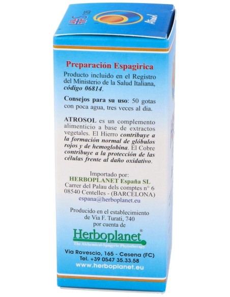 Atrosol Gotas 50Ml. de Herboplanet