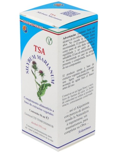 Tsa Silybum Marianum Frutos 50Ml. de Herboplanet