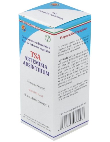 Tsa Artemisa Absinthium Sumidades Floridas 50Ml. de Herboplanet