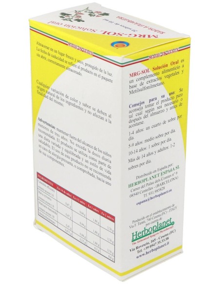 Mrg-Sol Solución Oral 200 Ml Sobres de Herboplanet