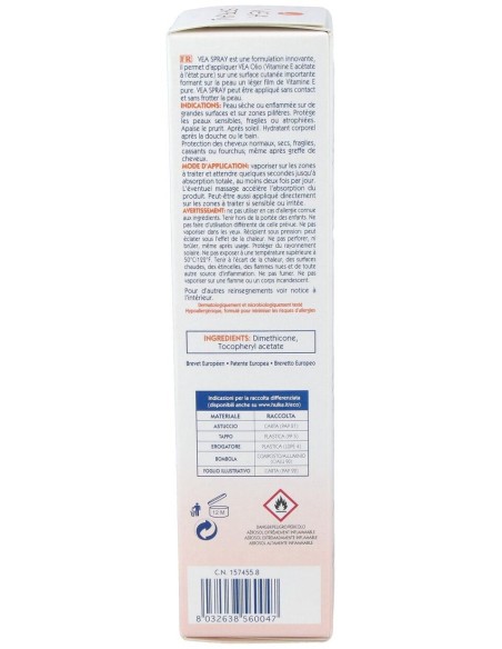 Vea Spray Aceite Corporal Seco 100Ml. de Vea
