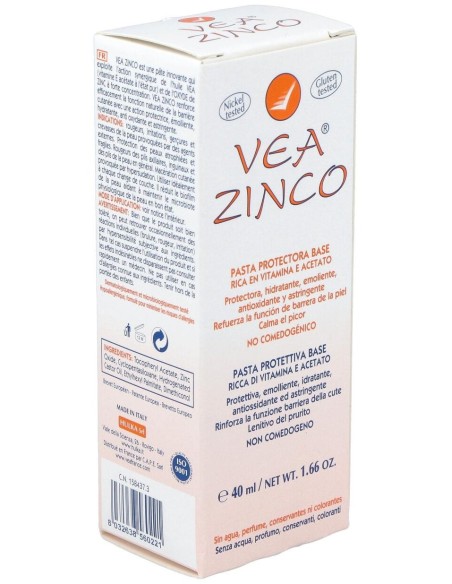 Vea Zinco Pasta Protectora Base 40Ml. de Vea