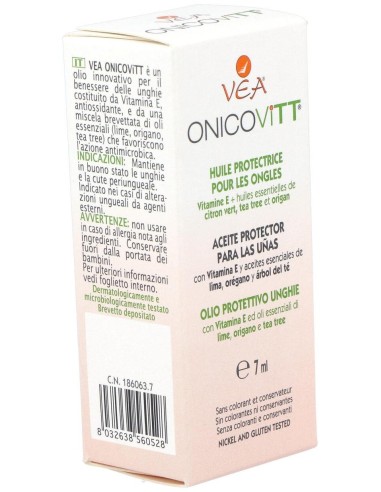 Vea Onicovitt Aceite Protector Para Uñas 7Ml. de Vea