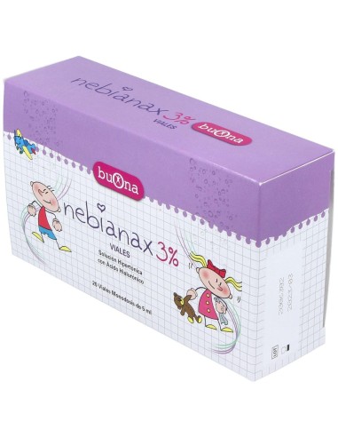Nebianax 3% Limpieza Nasal 20Viales de Buona