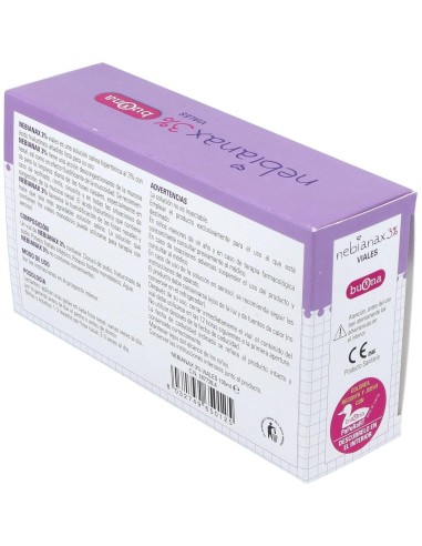 Nebianax 3% Limpieza Nasal 20Viales de Buona