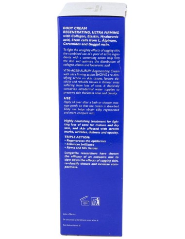 Vita-Age Aurum Ultra Reafirmante Corporal 200Ml. de Bottega Di Lungavita