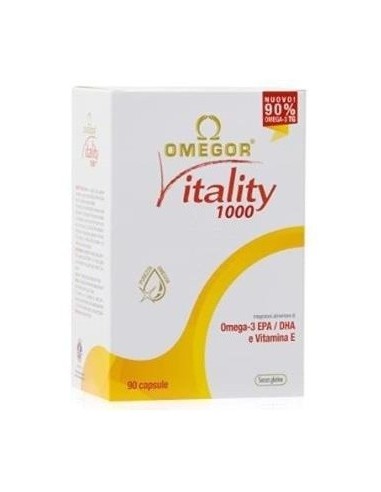 Omegor Vitality 1000 90Perlas de Uga Nutraceuticals