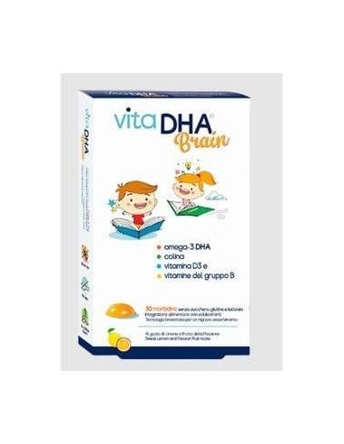 Vitadha Brain Fresa-Limon 30Comp. Mast. de Uga Nutraceuticals