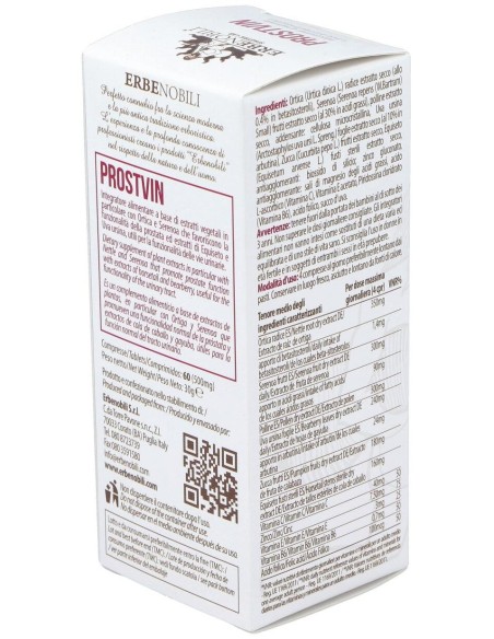 Prostvin Compost Hiperplasia Próstata 60Comp de Erbenobili