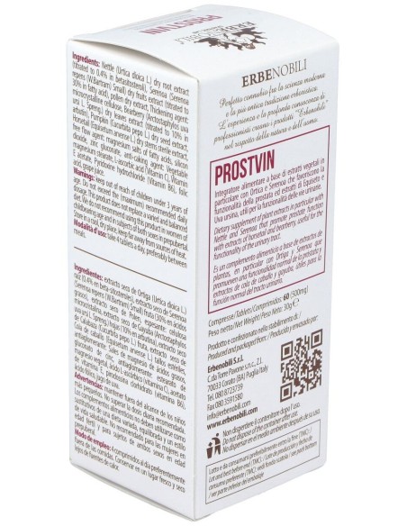 Prostvin Compost Hiperplasia Próstata 60Comp de Erbenobili