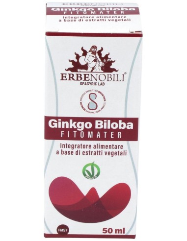 Ginkgo Biloba Ginkgo Biloba Extract Fitomater 50Ml de Erbenobili