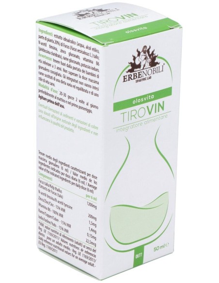 Tirovin Olosvita Tiroides 50Ml de Erbenobili