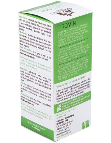 Tirovin Olosvita Tiroides 50Ml de Erbenobili