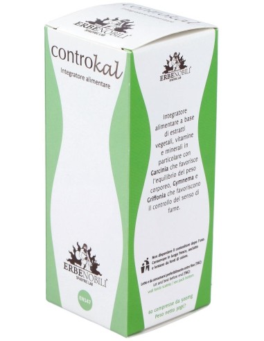 Controkal Compost Obesidad 60Comp de Erbenobili