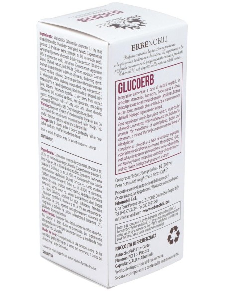 Glucoerb Compost Glucemia 60Comp de Erbenobili