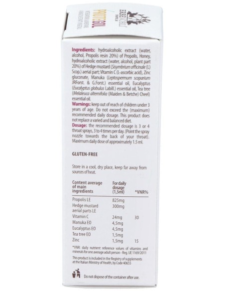 Protegol Composto Afonía Spray 15Ml de Erbenobili