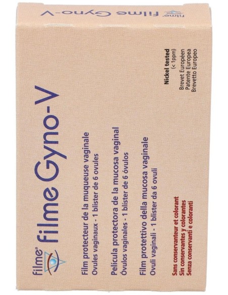 Filme Gyno  V Ovulos Vaginales 6Ovulos de Hulka