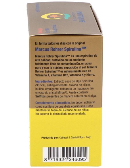 Espirulina Recarga 540 Comprimidos  de Marcus Rohrer
