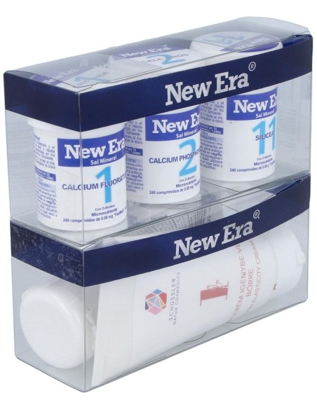 Schussler Trio Belleza Sales 1+2+11 Cremas 1+11 de New Era