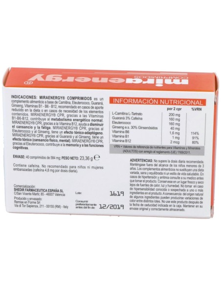 Miraenergy 40Comp. de Shedir