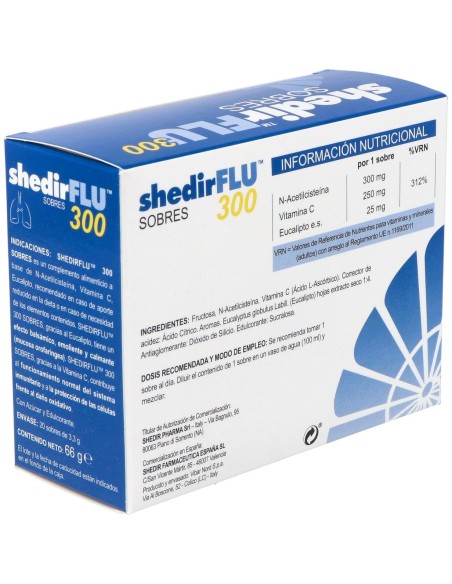 Shedirflu 300 20Sbrs. de Shedir