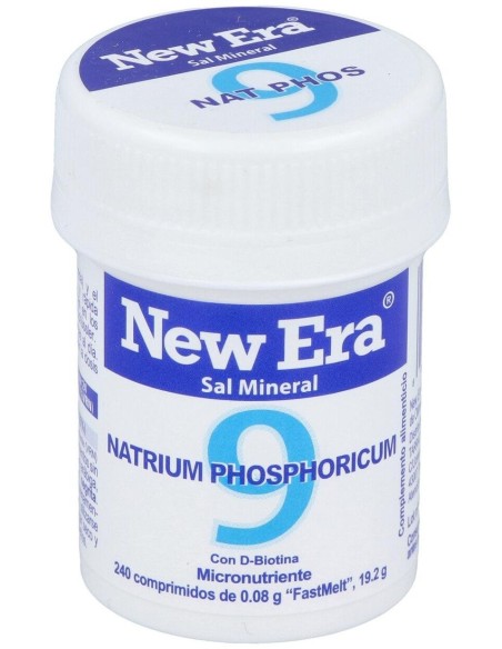 Sal Schussler Nº9 Natrium Phosphoricum 240Comp. de New Era