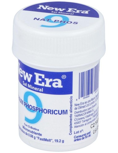 Sal Schussler Nº9 Natrium Phosphoricum 240Comp. de New Era