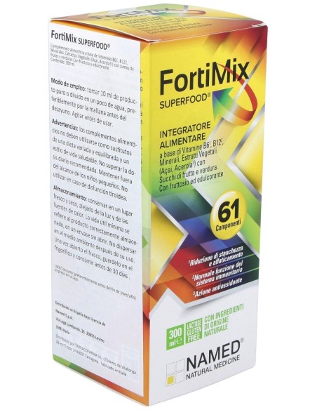 Fortimix Superfood Frutas 300 Mililitros Named