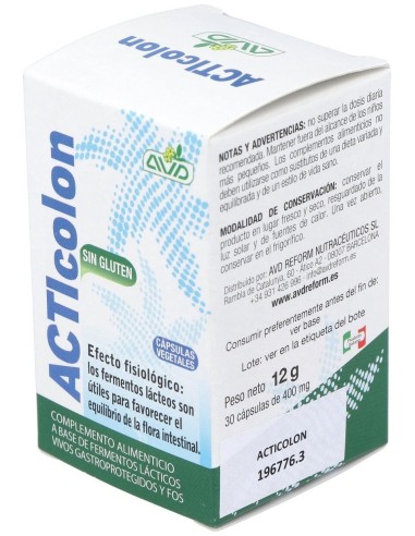 Acticolon 30Cap. de Avd Reform