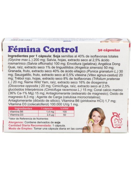 Femina Control (Estrogenol) 30Cap. de Dis