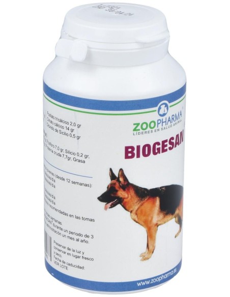 Biogesan Mascotas 120Cap. de Zoopharma Vet