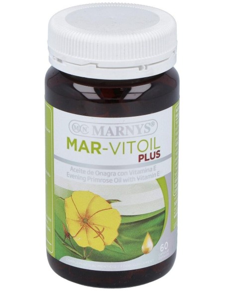 Aceite De Onagra (Mar-Vitoil) 1100Mg. 60Perlas de Marnys