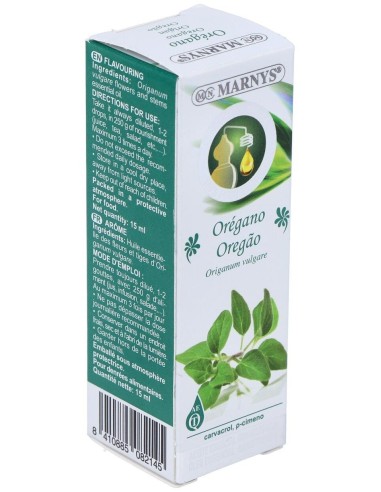 Oregano Aceite Esencial Alimentario 15Ml. de Marnys