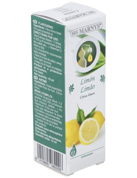 Limon Aceite Esencial Alimentario 15Ml. de Marnys